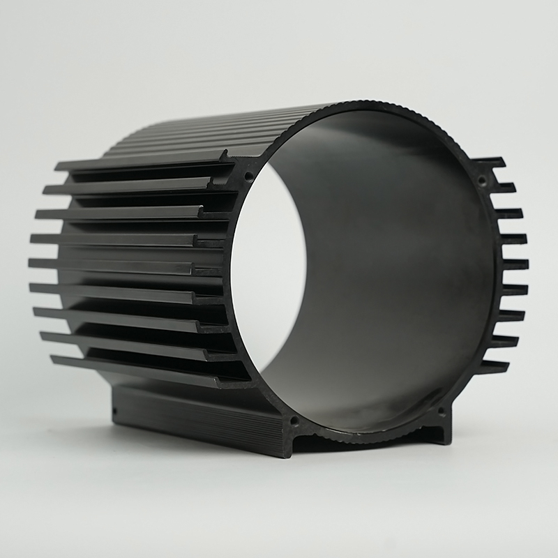 Diameter Inner 155 Aluminium Extruded Motor Housing untuk penghawa dingin